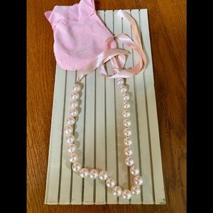 Vintage Mary Kay Pretty in Pink Faux Pearl Necklace